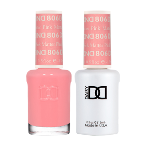 DAISY DND Gel Polish Duo Thrill Ride Swatch - Single “ 11 - Pink Matter - 806
