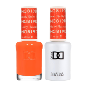 DAISY DND Gel Polish Duo Thrill Ride Swatch - Single “ 11 - Guilty Pleasure - 819