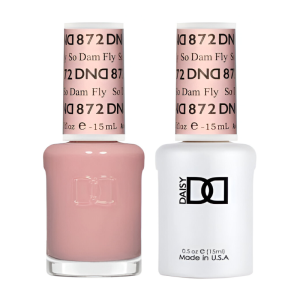 DAISY DND Gel Polish Duo Sheer Collection Swatch - Single - 13 - So Dam Fly - 872