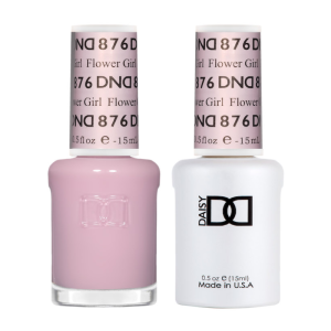 DAISY DND Gel Polish Duo Sheer Collection Swatch - Single - 13 - Flower Girl - 876