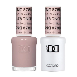 DAISY DND Gel Polish Duo Sheer Collection Swatch - Single - 13 - Picnic For 2 - 878