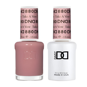 DAISY DND Gel Polish Duo Sheer Collection Swatch - Single - 13 - Take A Vow - 880