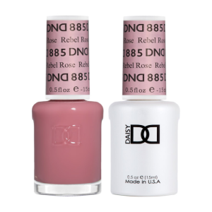 DAISY DND Gel Polish Duo Sheer Collection Swatch - Single - 13 - Rebel Rose - 885