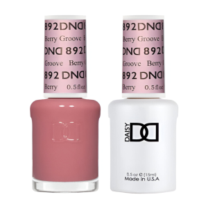 DAISY DND Gel Polish Duo Sheer Collection Swatch - Single - 13 - Rosy Pink - 891