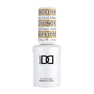 DAISY DND Gel Polish Duo, Color Swatches Set - Gold Glam - 937