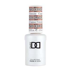 DAISY DND Gel Polish Duo, Color Swatches Set - Copper Fireside - 938