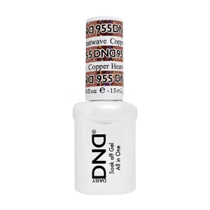 DAISY DND Gel Polish Duo, Color Swatches Set - Copper Heatwave - 955