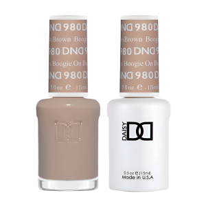 DAISY DND Gel Polish Duo Color Swatches Single 16 - Boogie On Brown - 980