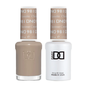 DAISY DND Gel Polish Duo Color Swatches Single 16 - Chestnut Cassette - 981
