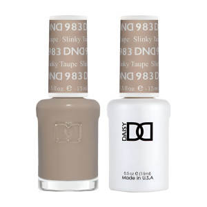 DAISY DND Gel Polish Duo Color Swatches Single 16 - Slinky Taupe - 983
