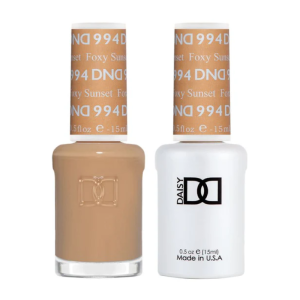 DAISY DND Gel Polish Duo Color Swatches Single 16 - Foxy Sunset - 994