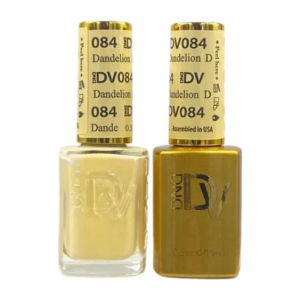 DAISY DND DIVA DUO Gel Polish Matching Lacquer - Dandelion - 084