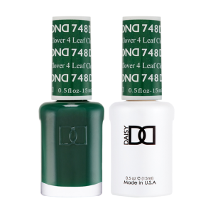 DAISY DND Gel Polish Duo Color Swatches Single 10 - 4 Leaf Clover - 748
