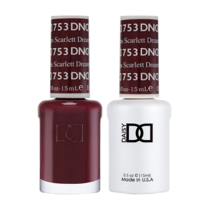 DAISY DND Gel Polish Duo Color Swatches Single 10 - Scarlett Dreams - 753