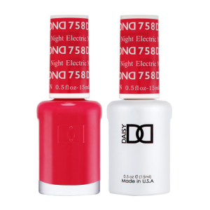 DAISY DND Gel Polish Duo Color Swatches Single 10 - Electric Night - 758