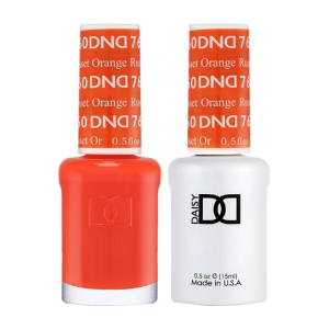 DAISY DND Gel Polish Duo Color Swatches Single 10 - Russet Orange - 760