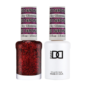 DAISY DND Gel Polish Duo Color Swatches Single 10 - Glistening Sky - 769