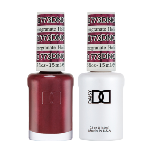 DAISY DND Gel Polish Duo Color Swatches Single 10 - Holiday Pomegranate - 773