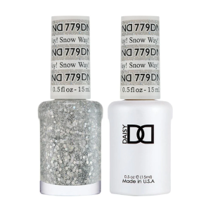 DAISY DND Gel Polish Duo Color Swatches Single 10 - Snow Way! - 779