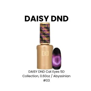 DAISY DND Cat Eyes 5D Collection, 0.60oz - Abyssinian #03