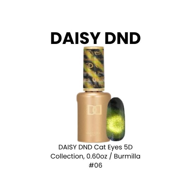 DAISY DND Cat Eyes 5D Collection, 0.60oz - Little Katty #02 - Dukanee ...