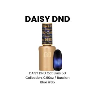 DAISY DND Cat Eyes 5D Collection, 0.60oz - Russian Blue #05
