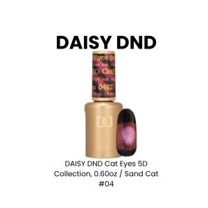 DAISY DND Cat Eyes 5D Collection, 0.60oz - Maine Coon Cat #07