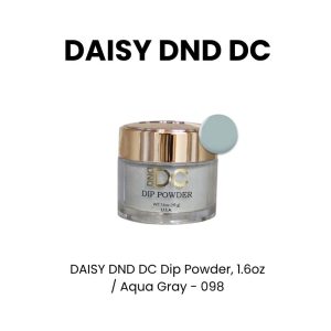 DAISY DND DC Gel Polish Duo, 0.6oz - Aqua Gray - 098