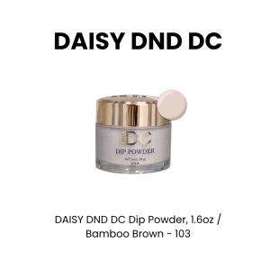 DAISY DND DC Gel Polish Duo, 0.6oz - Bamboo Brown - 103