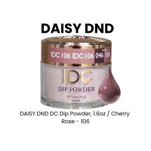 DAISY DND DC Dip Powder, 1.6oz - Cherry Rose - 106
