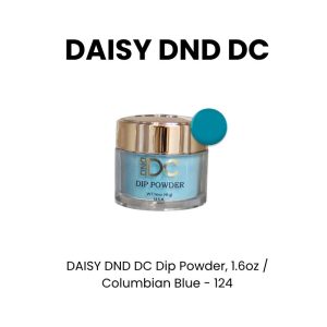 DAISY DND DC Dip Powder, 1.6oz - Columbian Blue - 124
