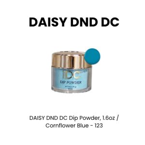 DAISY DND DC Dip Powder, 1.6oz - Cornflower Blue - 123
