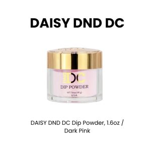 DAISY DND DC Dip Powder, 1.6oz - Aqua Pink - 058