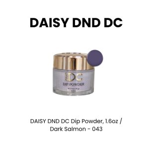 DAISY DND DC Dip Powder, 1.6oz - Dark Salmon - 043