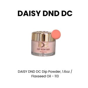 DAISY DND DC Dip Powder, 1.6oz - Flaxseed Oil - 113