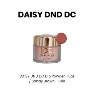 DAISY DND DC Dip Powder, 1.6oz - Sandy Brown - 040