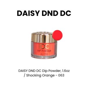DAISY DND DC Dip Powder, 1.6oz - Shocking Orange - 063