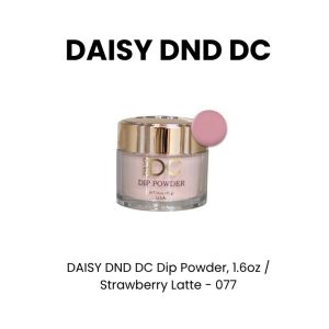 DAISY DND DC Dip Powder, 1.6oz - Strawberry Latte - 077