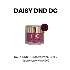 DAISY DND DC Dip Powder, 1.6oz - Strawberry wine 062
