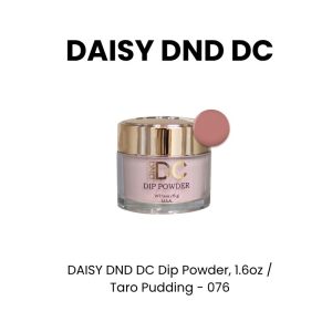 DAISY DND DC Dip Powder, 1.6oz - Taro Pudding - 076
