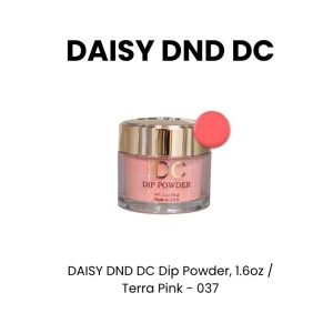 DAISY DND DC Dip Powder, 1.6oz - Terra Pink - 037