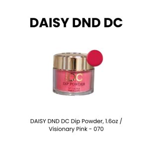DAISY DND DC Dip Powder, 1.6oz - Visionary Pink - 070
