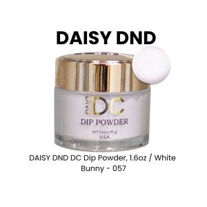 DAISY DND DC Dip Powder, 1.6oz - White Bunny - 057