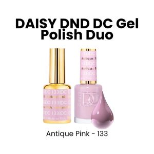 DAISY DND DC Gel Polish Duo, 0.6oz - Antique Pink - 133