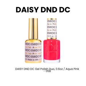 DAISY DND DC Gel Polish Duo, 0.6oz - Carnation Pink - 009