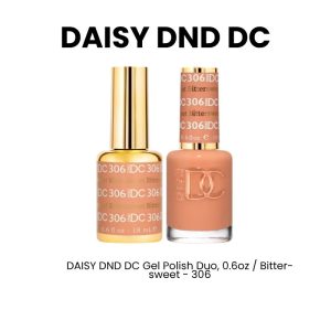 DAISY DND DC Gel Polish Duo, 0.6oz - Bitter - sweet - 306