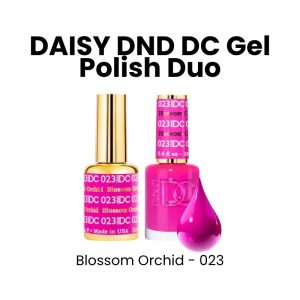 DAISY DND DC Gel Polish Duo, 0.6oz - Blossom Orchid - 023