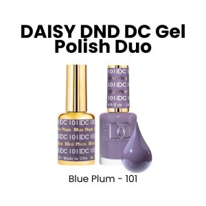 DAISY DND DC Gel Polish Duo, 0.6oz - Blue Plum - 101