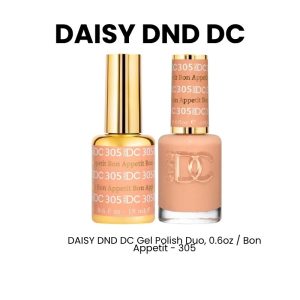 DAISY DND DC Gel Polish Duo, 0.6oz - Deep Pink - 006
