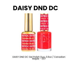 DAISY DND DC Gel Polish Duo, 0.6oz - Canadian Maple - 007